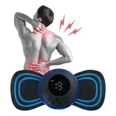 Mini Massageador Portátil Recarregável Dor Pescoço Coluna Pernas