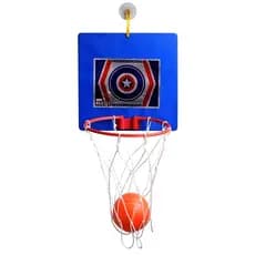 Cesta De Basquete + Mini Bola Infantil Tabela Herois