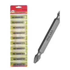 Kit Bits Ph2 Ponteira Longa Parafusadeira Furadeira Cartela 10pcs