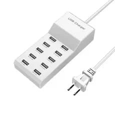 10 Portas 50W 10A 5V/2.1A 5V/1A Hub USB Alimentação Fast Charging Carregador Adaptador Viagem