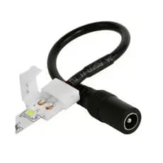 Emenda Fita 3528 Com Rabicho P4 Fêmea 8mm fita led monocromática conexão para fonte
