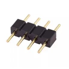 Kit 10 Conector Emenda Rgb 4 Vias Macho X Macho Para Fita Led