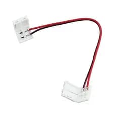Conector Emenda Fita Led 3528 5050 Extensao 2 Vias Femea