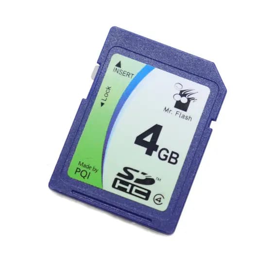 Cartão De Memória 4gb Sd Hc- Ideal Para Equipamentos Antigos