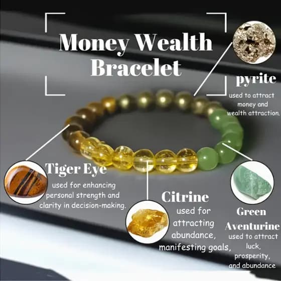 1 Peça Estilo Fashion Pedra Tigre Amarelo 8mm Requintado Verde Dongling Pulseira De Cristal Artificial Feminina Diária M