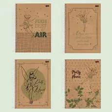 CADERNO TINKER BELL KRAFT 1 MATÉRIA UNIVERSITÁRIO