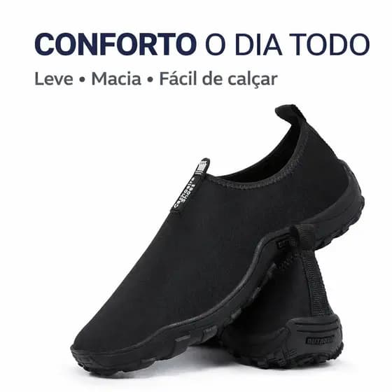 Tênis Masculino Feminino Impermeável Antiderrapante Confortável Leve Flexível Neoprene Estilo Sapatilha Náutica