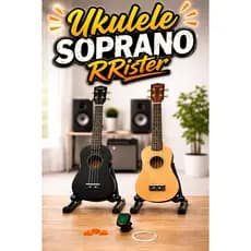 Ukulele Profissional Acústico Soprano RRister