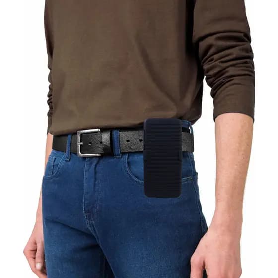 Capa  Capinha Case Suporte Cinto E Mesa Belt Clip para Motorola Moto G13 Xt2331 tela 6.5 pol - Cell in Power25