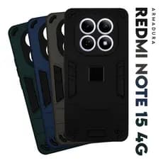 Capa Capinha Case Armadura Militar Xiaomi Redmi Note 15 4g 5g tela 6.77 pol Protetora Anti-shock
