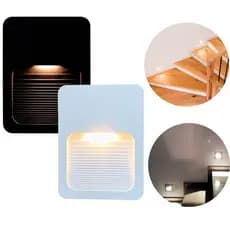 Balizador Parede Escada Ip65 Led 2w 4x2