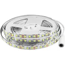 Kit 2 Fitas LED 3528 12V 120 LEDs 5 Metros Alta Luminosidade perfil de led IP20 12W/M 1440Lm