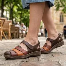 "sandália  feminina esporão  ortopédica chinelo anatômica plataforma anabella confort  "