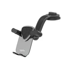 Suporte Dobrável Universal para Celular com Rotação 360°, Ajustável e Fixação Adesiva Forte