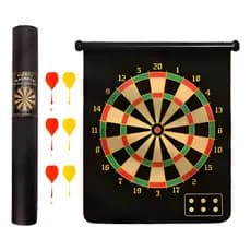 Jogo De Dardos Magneticos Painel Em Tecido Imantado 38 Cm
