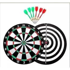 Jogo De Dardos Profissional Kit Alvo Com 6 Dardos 43cm