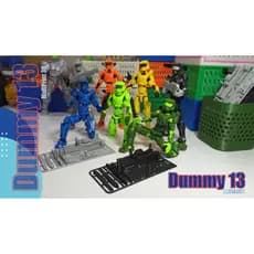 HALO - Dummy 13 Action Figure Articulado 3D - Boneco de Ação - Colecionável Premium - Montar e Posar