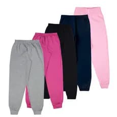 Combo 3 Calça  Moletom Juvenil Menina Tradicional Inverno Peluciada