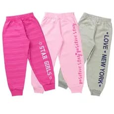 Kit 2 Calças Moletom Juvenil Menina Roupa Inverno
