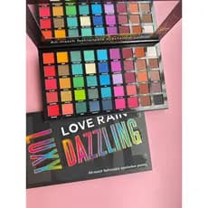Lové Rain Luxy Dazzling Paleta de Sombras Fashionável com Cores Vibrantes e Versáteis para Maquiagem