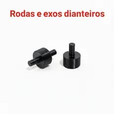 kit reparo aspirador WAP SILENT SPEED rodas dianteiras e eixos impressão 3D peça de reposição