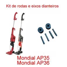 Kit de reparo para aspirador Mondi AP35 peça de reposição impressão 3D