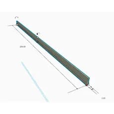Rodinho de borracha para aspirador Philc PAS4000