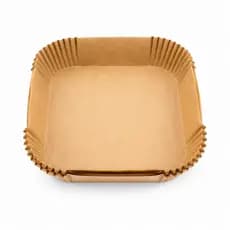 Forma De Papel Para Fritadeira C/ 50 Un Quadrada