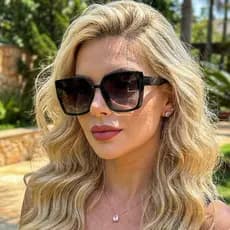 Óculos de Sol Feminino Gatinho Grande lançamento Proteção UV400