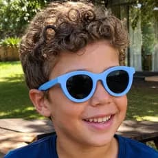 Óculos de Sol Infantil Unissex Arredondado Ilook Fashion UV400 Confortável e Seguro