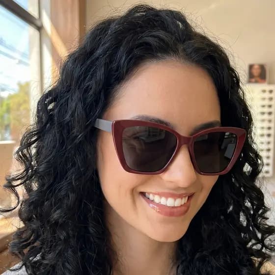 Óculos Feminino ILOOK Gatinho Armação Luxo Casual UV400