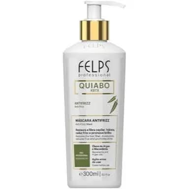 Felps - Xbtx Quiabo  Máscara Capilar 300ml 0% Formol - REDS