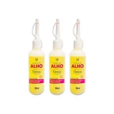 Kit 3 Unidades Tonico Fortalecimento de Alho 30ml - Le Salon