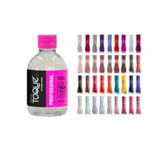 Base Bomba Para Unhas Profissional 120ml - Novo Toque + Cortesia -  Reds