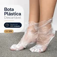 Bota Plástica Descartável com 100 Unidades Ref: 176 - Style Ação - Reds