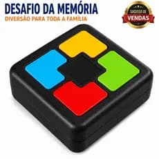 Jogo Memória Eletrônico Infantil Quatro Cores Genius Sons e Luzes ENVIO RÁPIDO