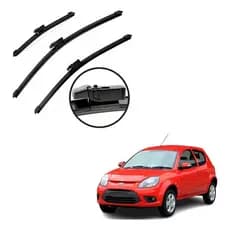 kit palheta Limpador silenciosa Para-brisas chuva  Ford Ka 3 ka+ 2014 a 2021  Dianteiro e Traseiro