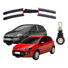 Kit Par Palhetas Fiat Punto 2007-2017 2 Unidades Silicone