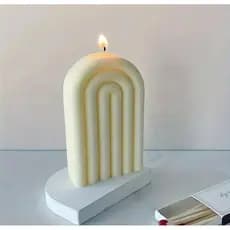 Vela Aromática Arco / Cera 100% vegetal
