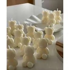 Kit 10/20/30/40 Velas ursinhos aromáticas urso lembrancinhas