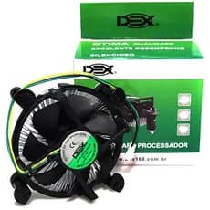Cooler Processador Intel Lga 1155 1151 1150 Socket Cpu Pc Desktop Core i3 i5 i7 Pentium Dissipador