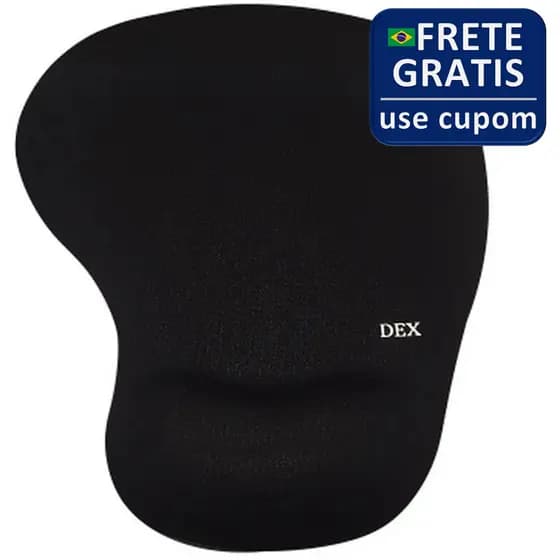 Mouse Pad Ergonomico Apoio em Gel Antiderrapante Confortável Alta Qualidade