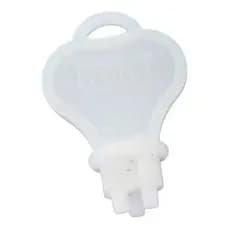 Chave Para Dispenser Tolheiro Saboneteira 3 Pontas Plastico