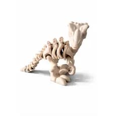 Dinossauro Velociraptor 3D Articulado – Estátua Estilo Esqueleto Realista | Decoração Geek, Presente Criativo |
