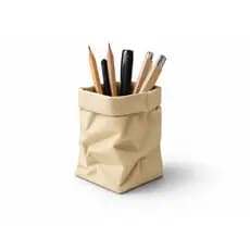 Porta Lápis Criativo Mesa | Organizador Escritório Moderno | Porta Canetas Decorativo Minimalista | Suporte Home Office