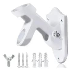 Base Suporte Para Mastro De Parede Com Parafusos (sem Mastro) da Marca Suarez Bandeiras