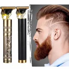 Máquina de cortar cabelo recarregável - Acabamento de pezinho e barba - Ideal para barba e cabelo