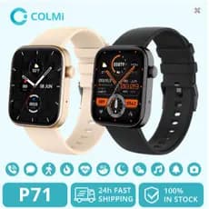Smartwatch COLMI P71 – Relógio Inteligente com chamadas Bluetooth, Monitoramento de Saúde, Notificações e muito mais
