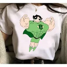 Camiseta Meninas Super poderosas Bombadas Florzinha Docinho Lindinha Maromba Amizade Envio Imediato