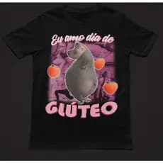 "Eu amo dia de Glúteo" Camisa Treino Academia Feminino Camisa Personalizada Em DTF Duravel Envio Já